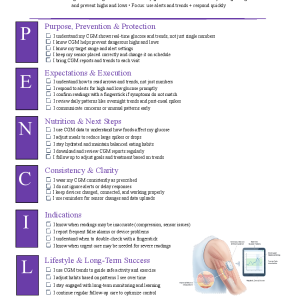 Continuous Glucose Monitor (CGM) Management