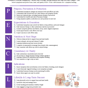 Menopause (Hormonal Management)