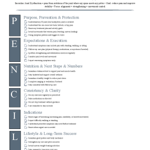 Sacroiliac Joint Dysfunction
