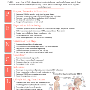 Premenstrual Dysphoric Disorder (PMDD)