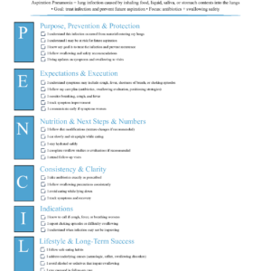 Aspiration Pneumonia