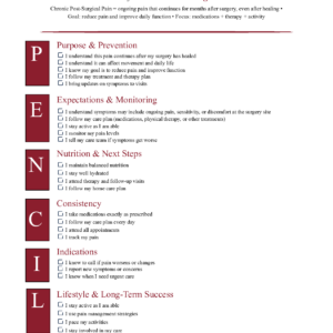Chronic Post-Surgical Pain