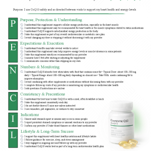 Coenzyme Q10 (CoQ10)