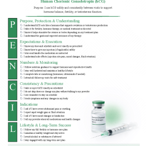 Human Chorionic Gonadotropin (hCG) (Pregnyl, Novarel)