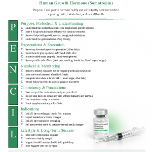 Human Growth Hormone (Somatropin) (Humatrope, Norditropin)